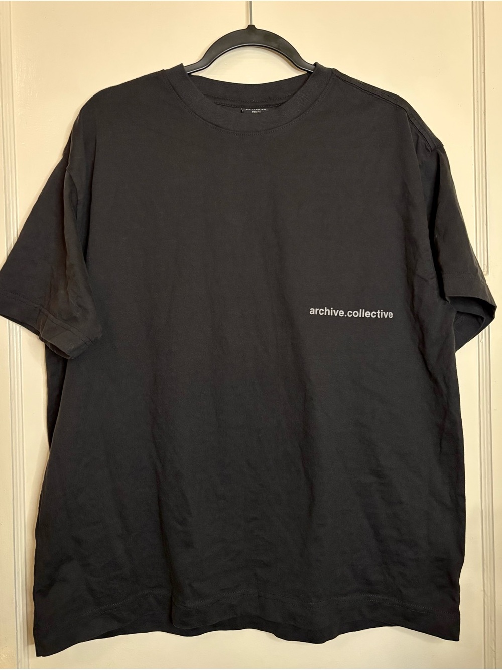 Cotton On Washed Black Archive Collective Box Fit T-Shirt